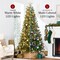 Best Choice Products Pre-Lit Scotch Pine Christmas Tree w/ 2-In-1 LED Lights